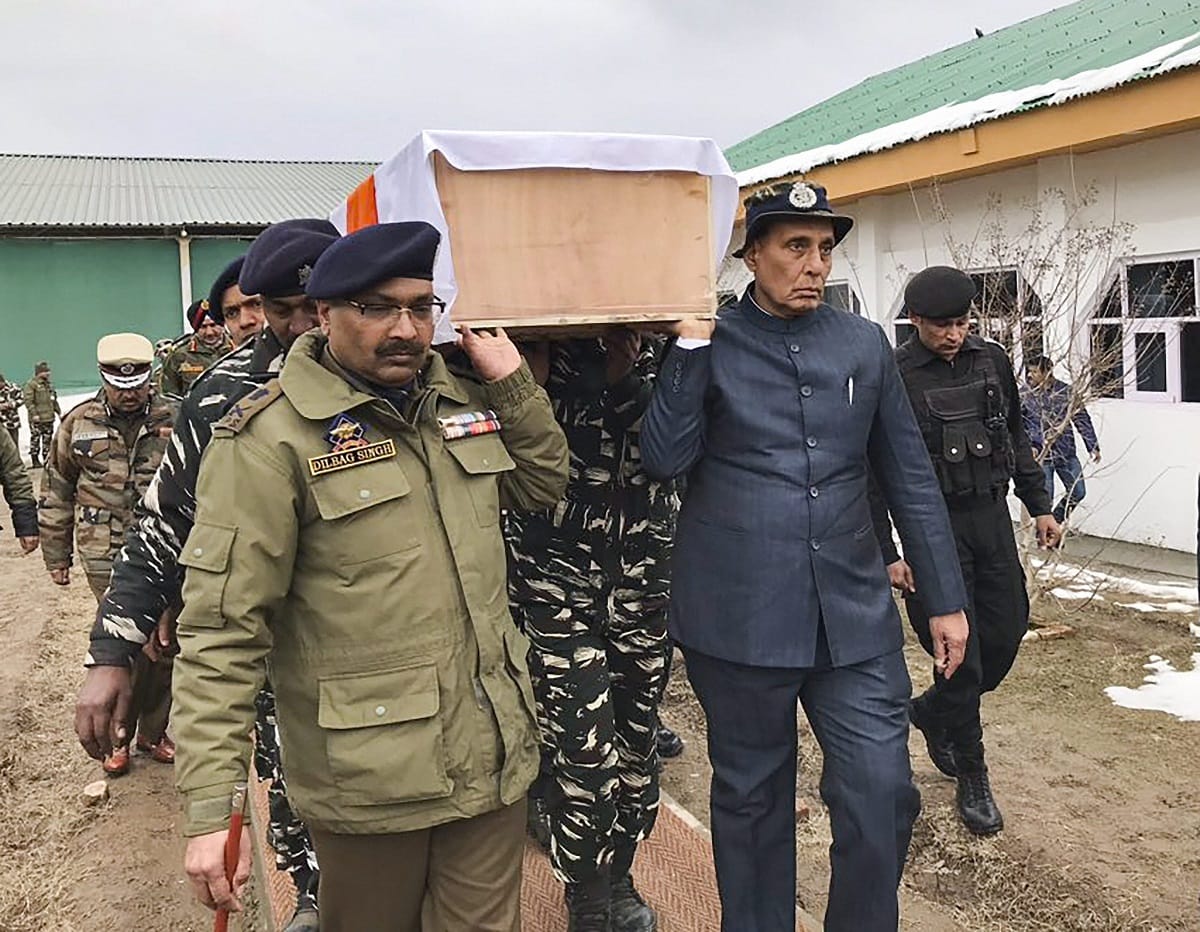 Pulwama terror attack: We will win war against terrorism, says Rajnath Singh