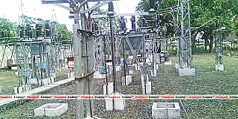 stoped bijli supply in rain