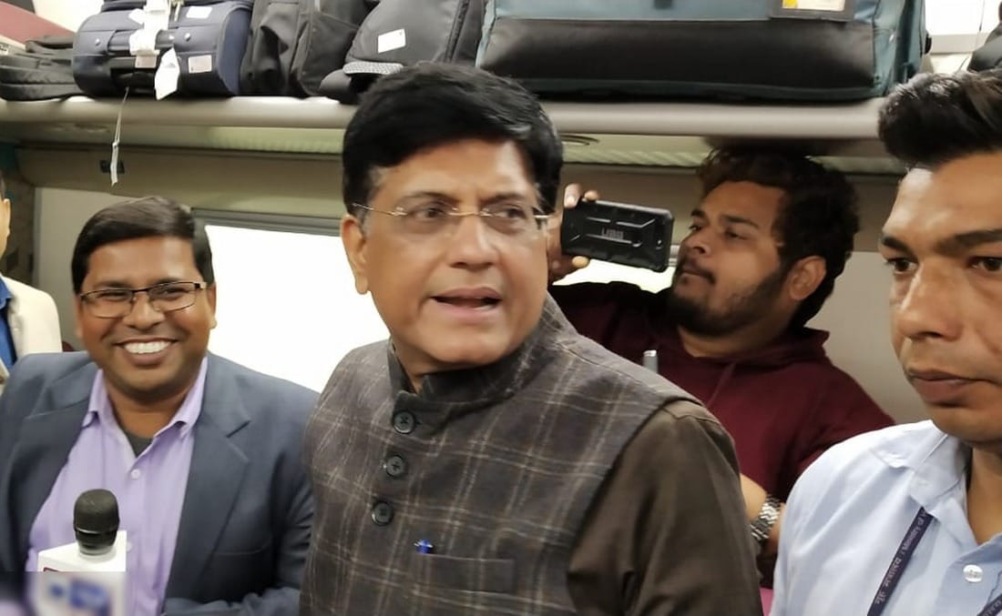 Vande Bharat Express is answer for pulwama terrorist attack said piyush goyal
