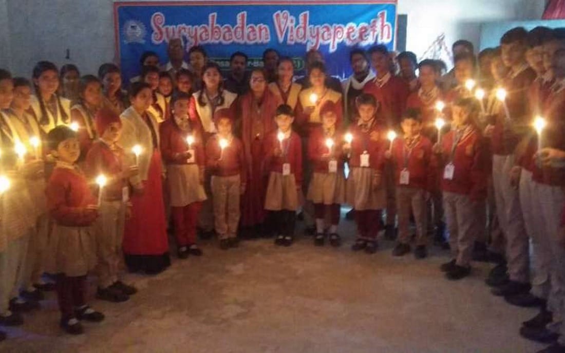 Pulwama attack martyr candle march