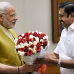 नरेंद्र मोदी, के पलानीस्वामी
