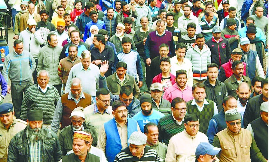 People protested against terrorism