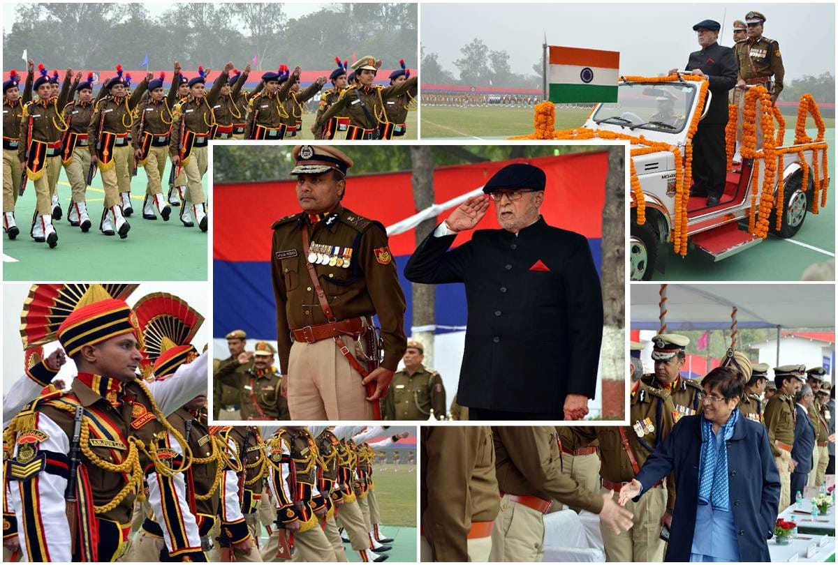 72th raising day of Delhi Police Celebration at new police line