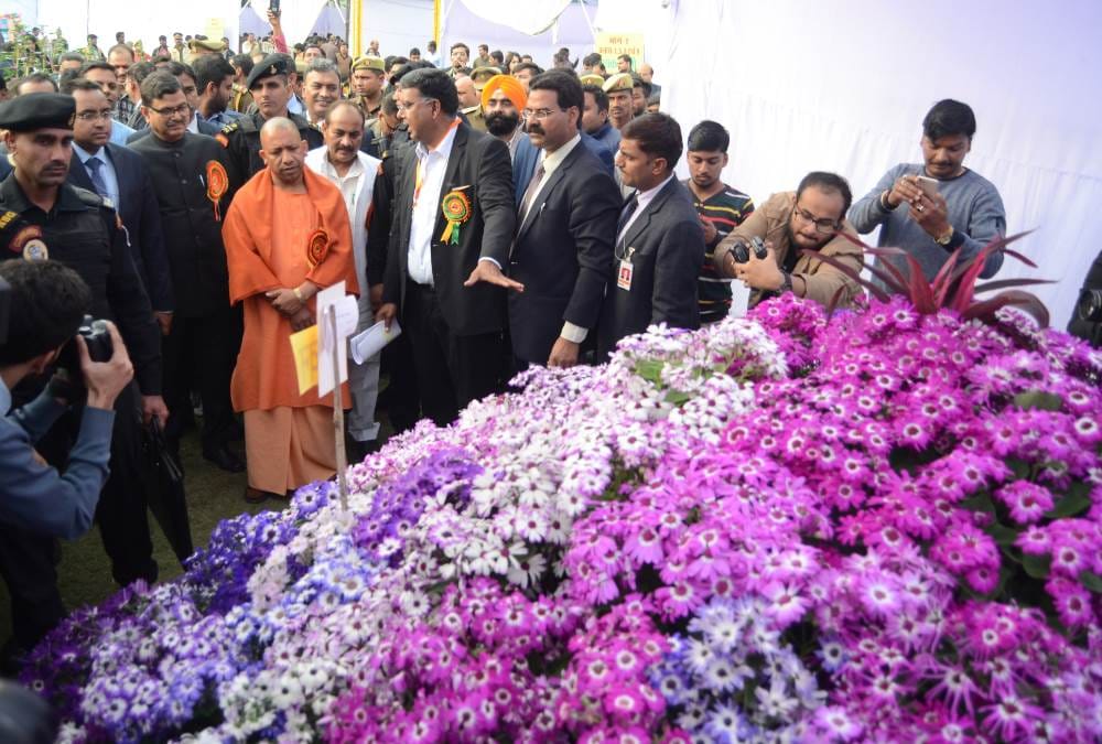 flower exhibition developed as good platform for showing creativity