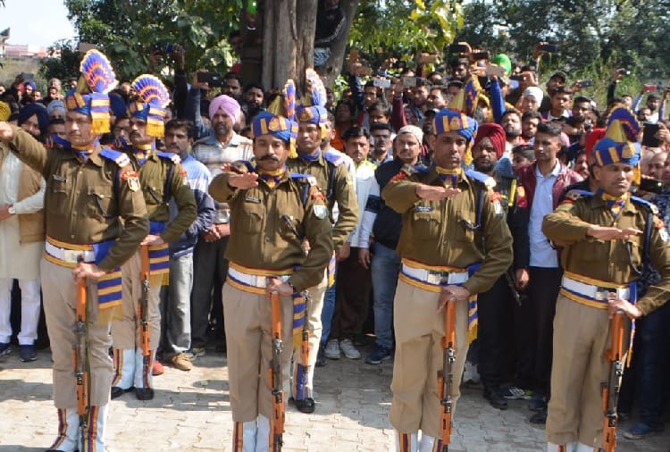 Pulwama martyr Maninder Singh funeral with state honors in Gurdaspur