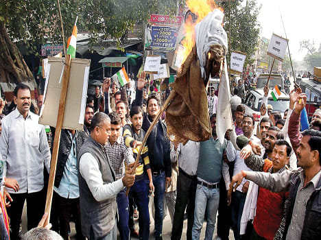 Exhibition Against Terrorism and Pakistan in Chitrakoot