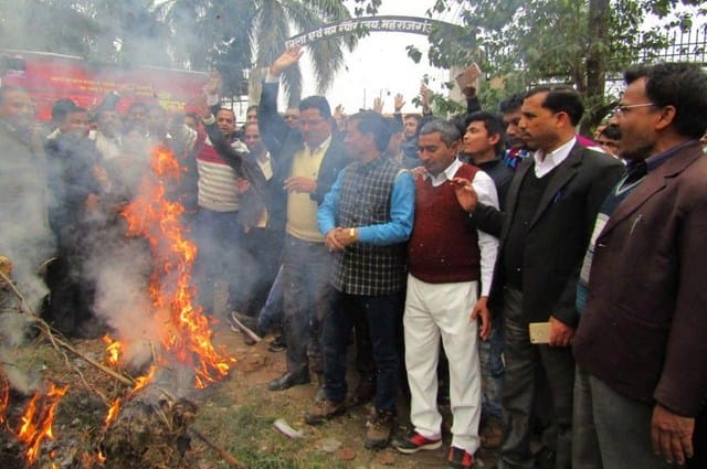 Lawyers did not do judicial work in protest