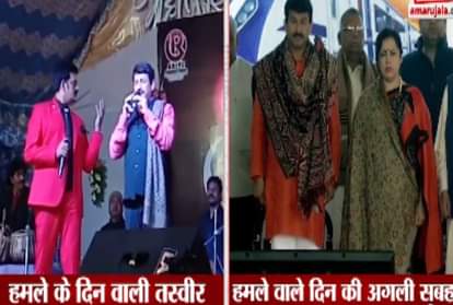 manoj tiwari was dancing in kumbh when country was in sorrow for pulwama attack