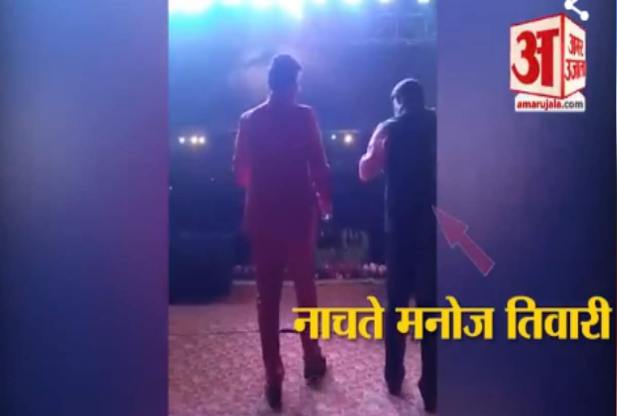 manoj tiwari was dancing in kumbh when country was in sorrow for pulwama attack