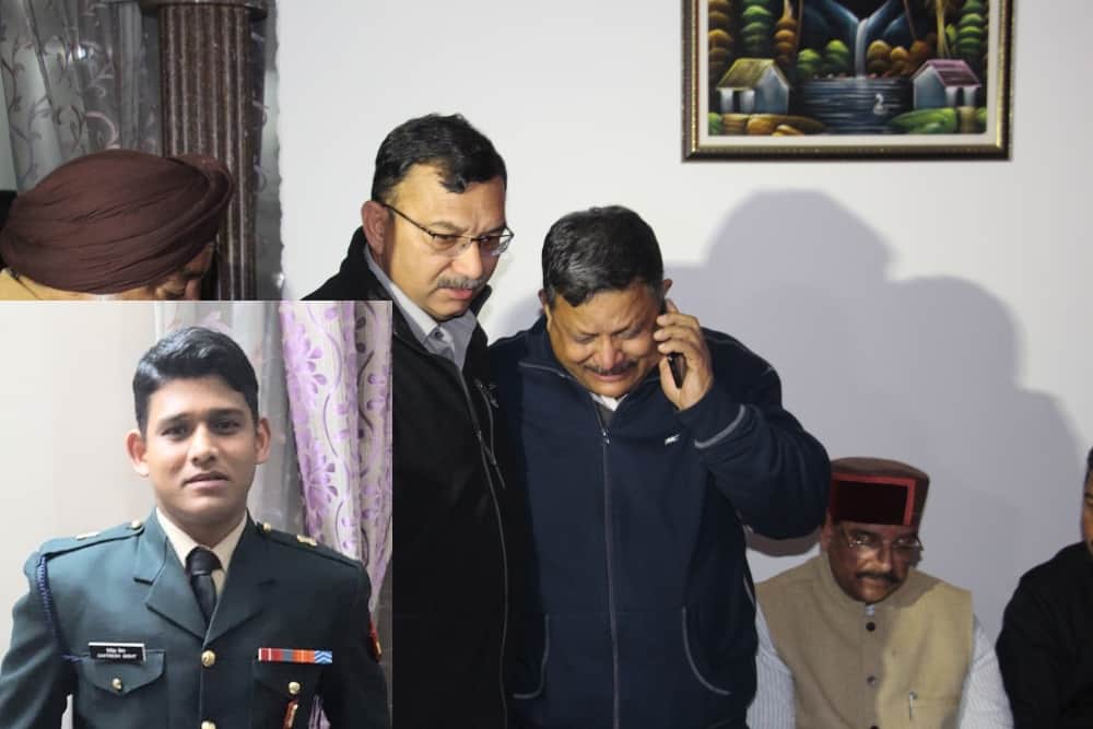 Pulwama Encounter Martyr Major Chitresh Bisht First Death Anniversary Mother Father Emotional