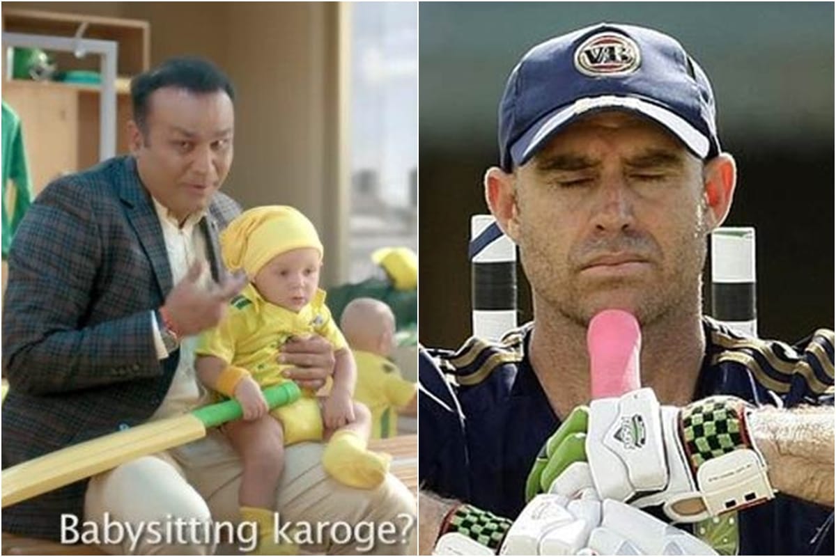 Matthew Hayden reply to Virender Sehwag on babysitting video