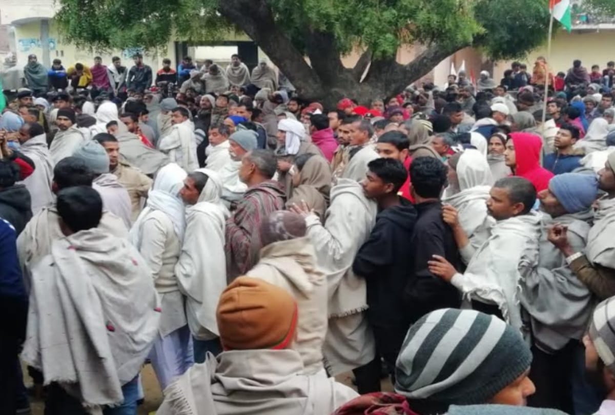 pulwama terror attack: entire city came to salute martyr Army jawan Amit in shamli up