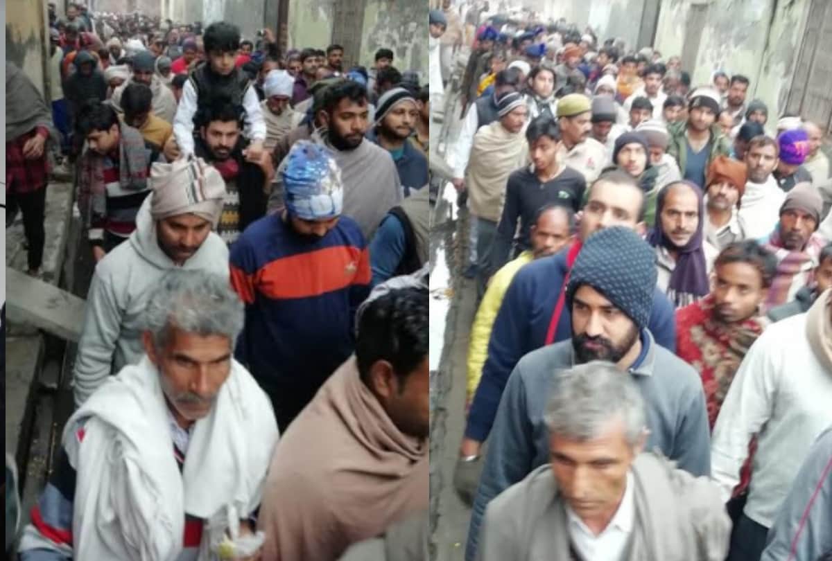 pulwama terror attack: entire city came to salute martyr Army jawan Amit in shamli up