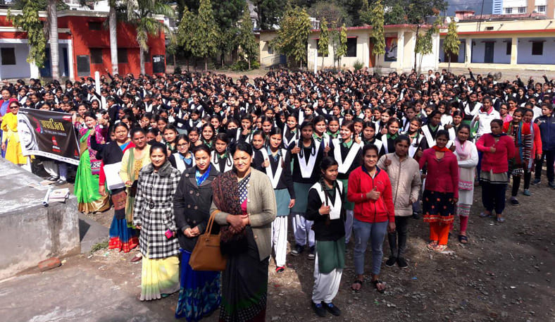 अपराजिता बनेगी बेटियां तो छू लेंगी आसमां, 426 ने ली शपथ