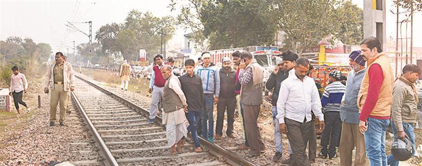 Rural death due to train gambling