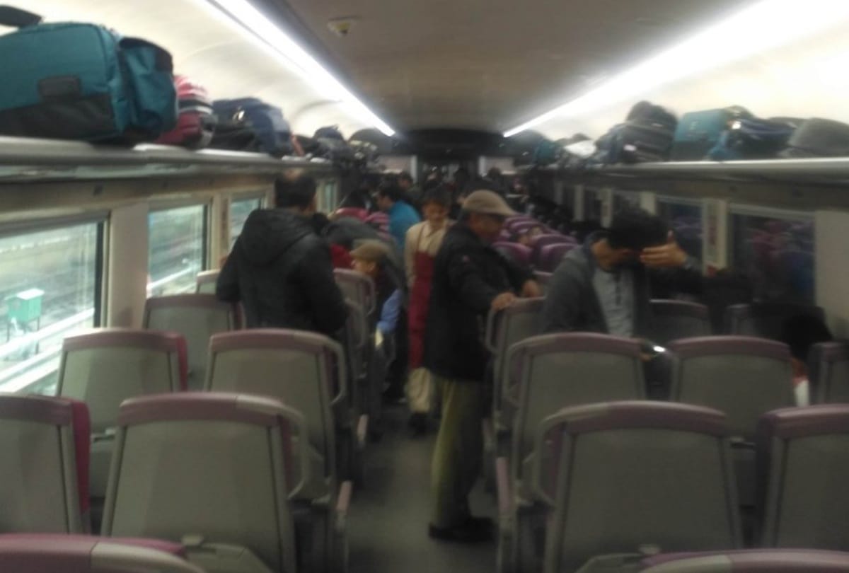 vande bharat express in 24 hours of launch train 18 breaks down engineers trying to find fault