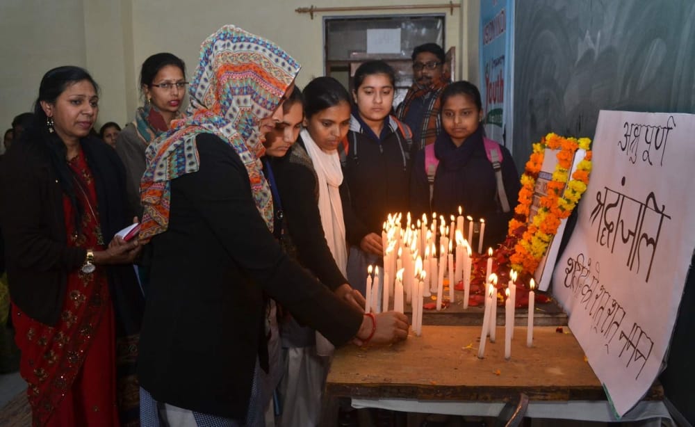 Pulwama attack protest and tribute in uttarakhand