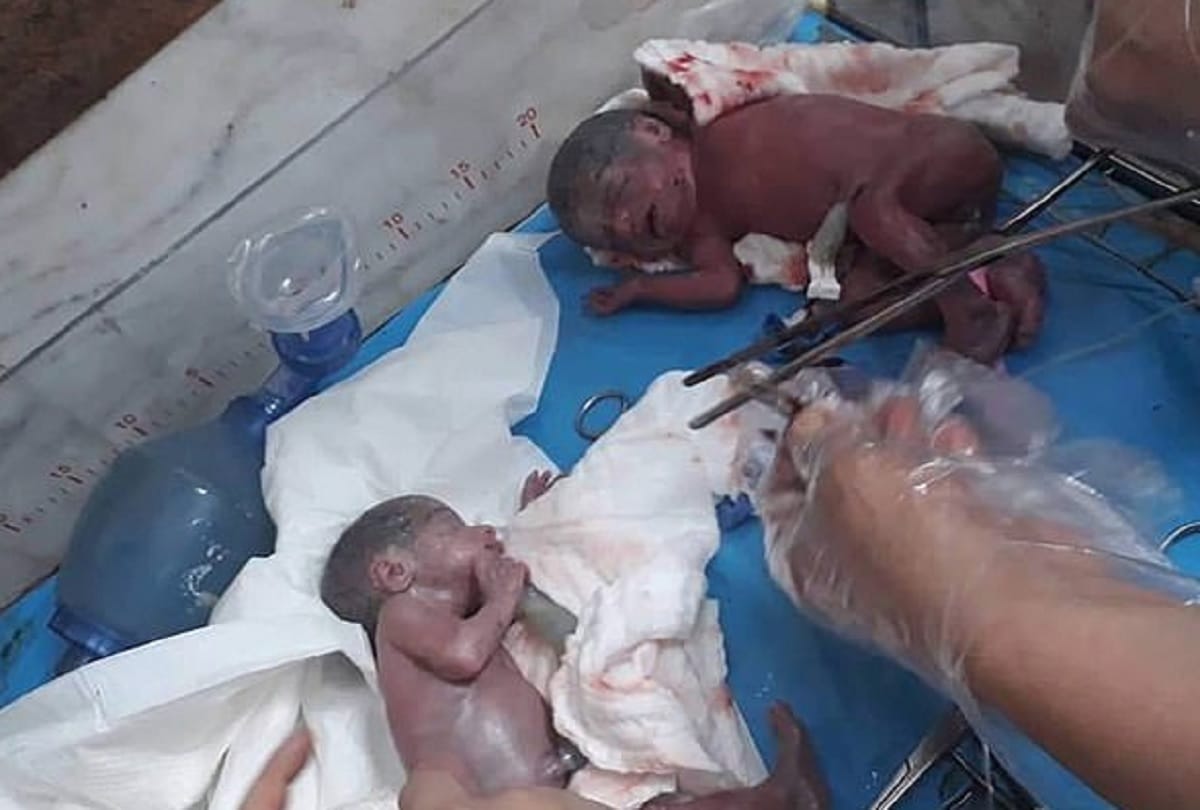 Iraqi mother gives birth NATURALLY to six girls and one boy countrys first SEPTUPLET pregnancy