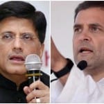 पीयूष गोयल-राहुल गांधी