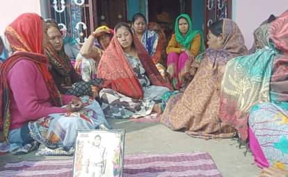 Pulwama Attack One Year: Martyr Virendra Singh Rana Wife and children Emotional