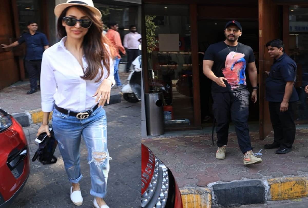 malaika arora spotted at lunch date with arjun kapoor and her son