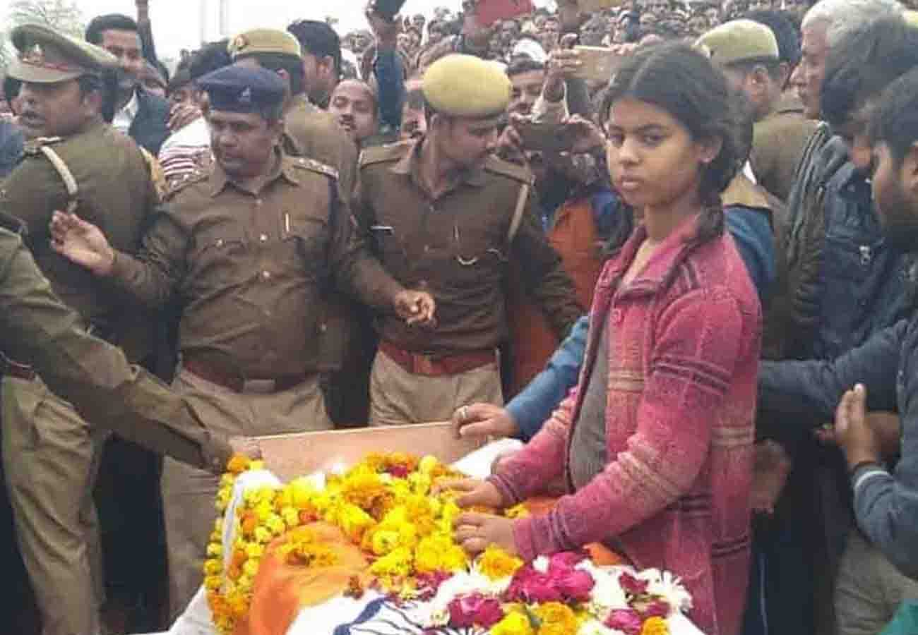 jammu kashmir pulwama terror attack, martyrs Funeral