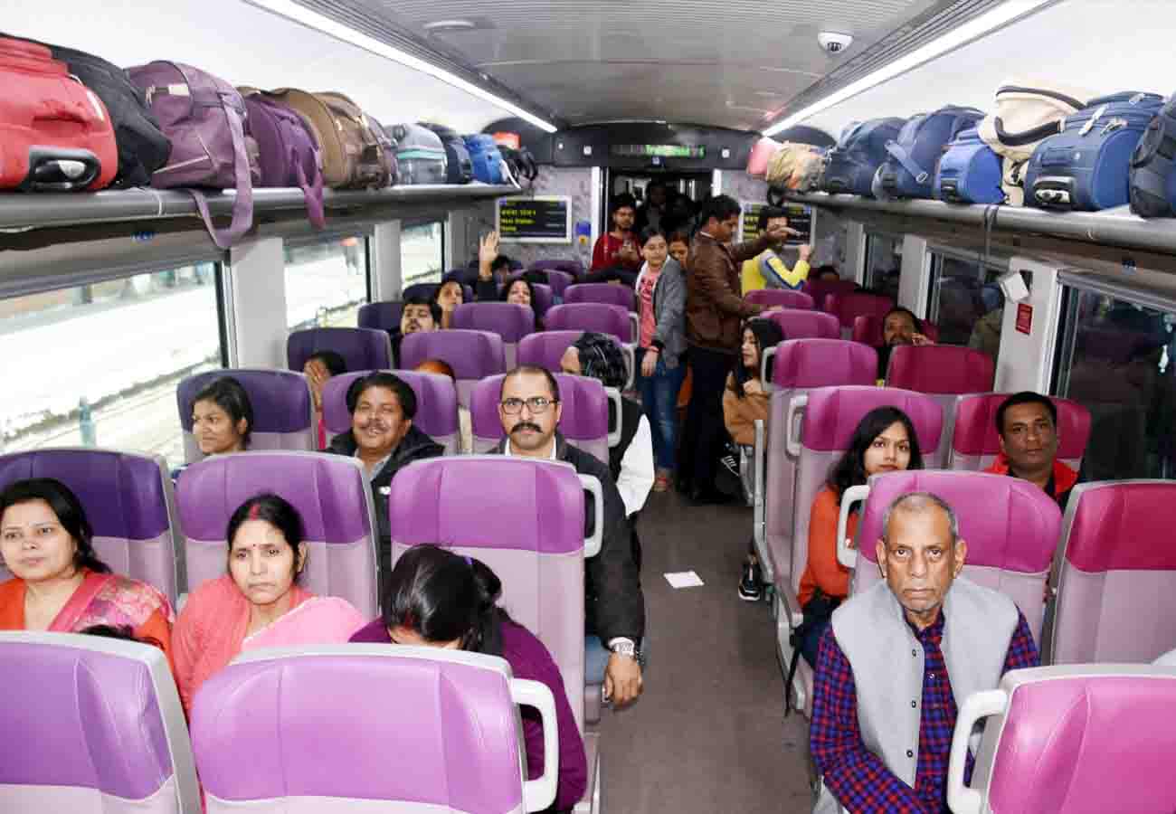 Vande Bharat express features gives pleasure