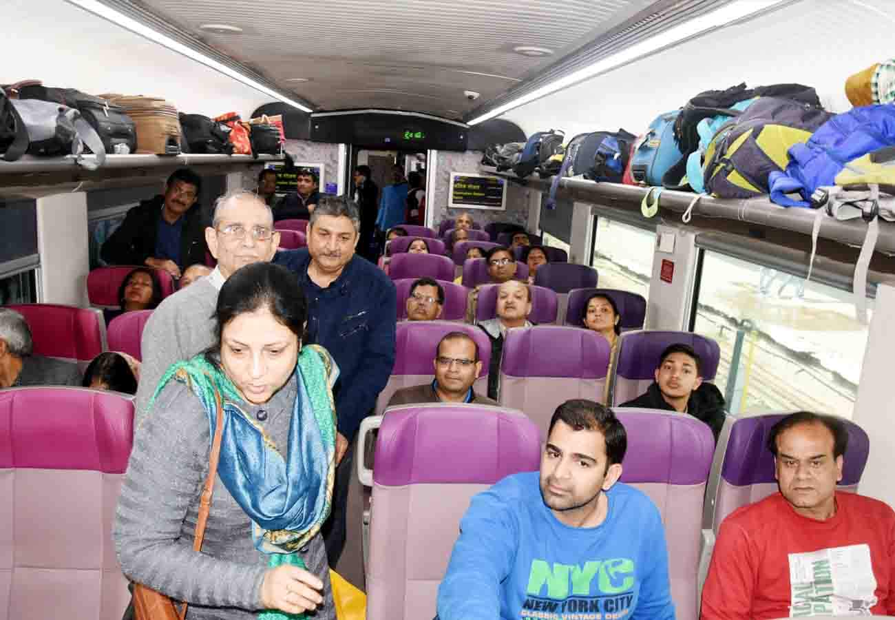 Vande Bharat express features gives pleasure