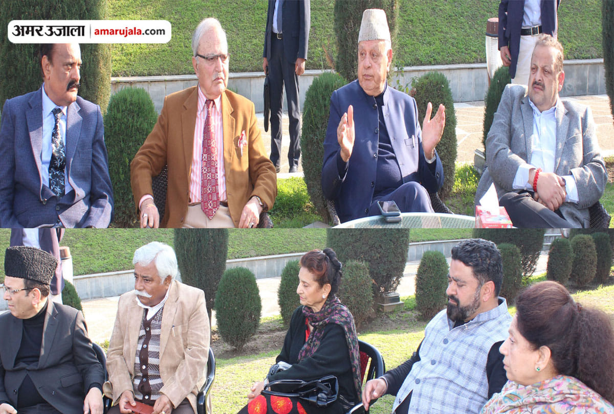 national conference in jammu kashmir paid tribute to the martyres of pulwama attack