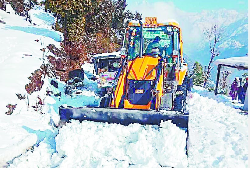 Ten kilometers away in the snow saved
