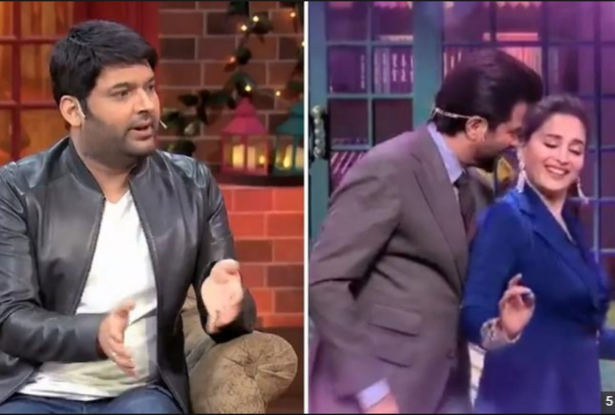 navjot singh sidhu praise madhuri dixit in the kapil sharma show