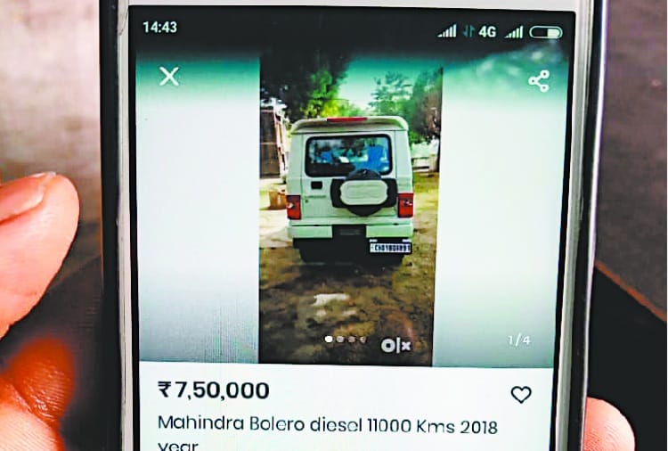 Online Fraud, Businessman loses Rs 3 Lakh with Fake Advertisement of Bolero on OLX