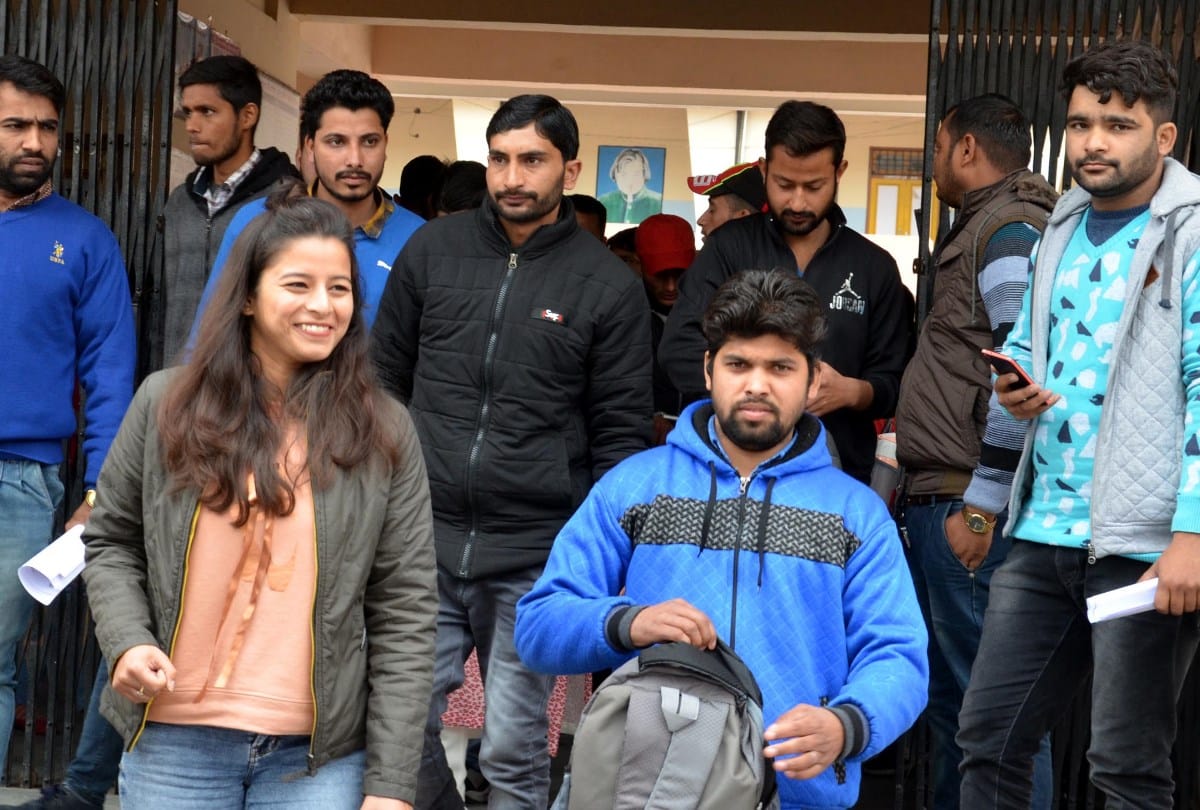 HPSSC junior draftsman exam in hamirpur himachal pradesh