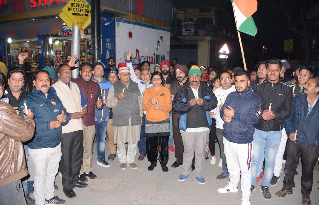 Pulwama terror attack protest continue in uttarakhand against pakistan