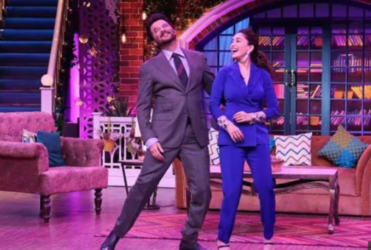 navjot singh sidhu praise madhuri dixit in the kapil sharma show