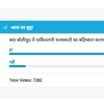 Amar Ujala Poll : boycott of Pakistani artists from Bollywood is licit