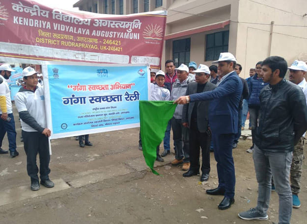 गंगा मात्र नदी नहीं एक सभ्याता की जजनी भी है: डीएम