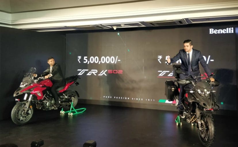 benelli TRK 502 and 502X adventures bikes launched in India, Price starts at Rs 5 lakhs