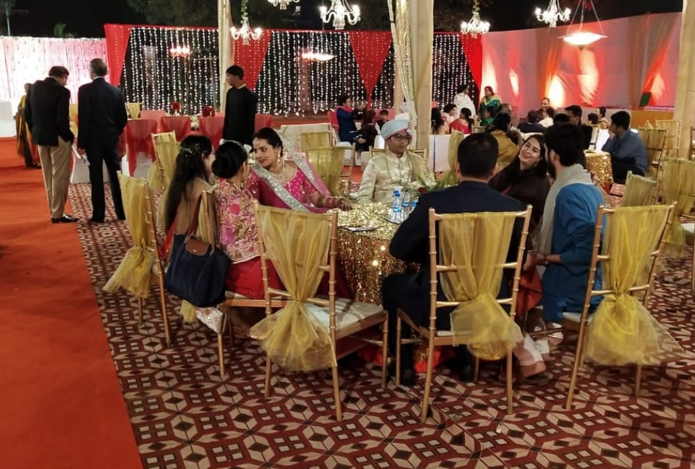bjp leader ramlal's niece marriage in lucknow.