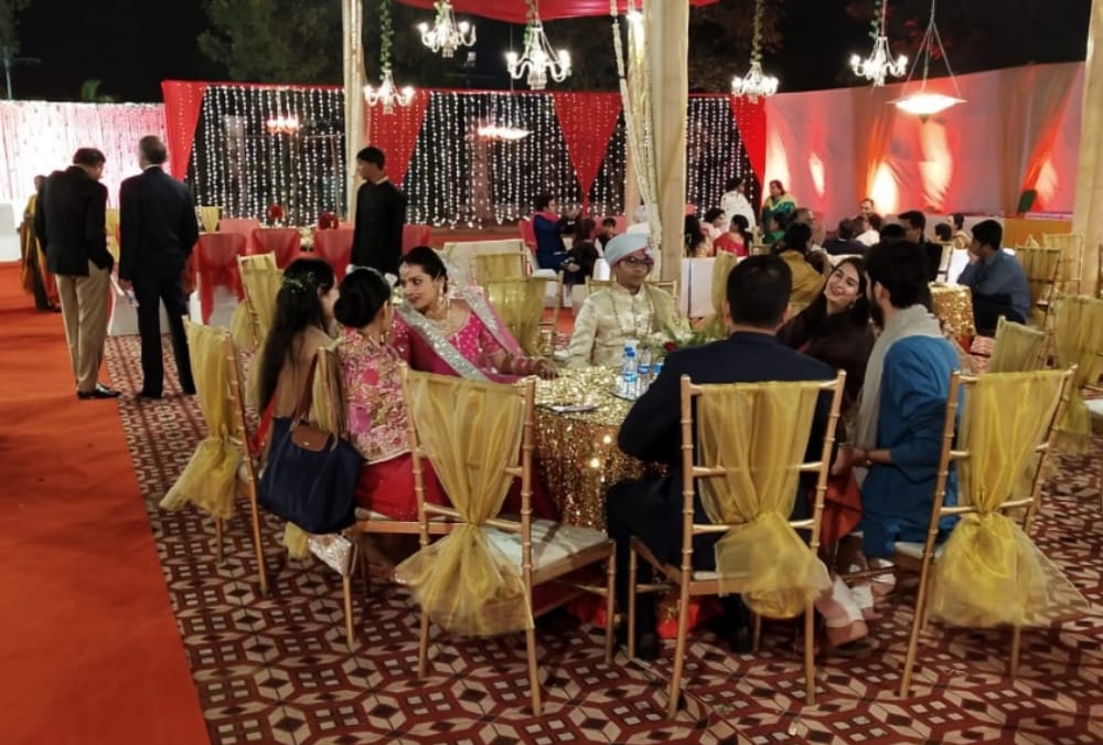 bjp leader ramlal's niece marriage in lucknow.