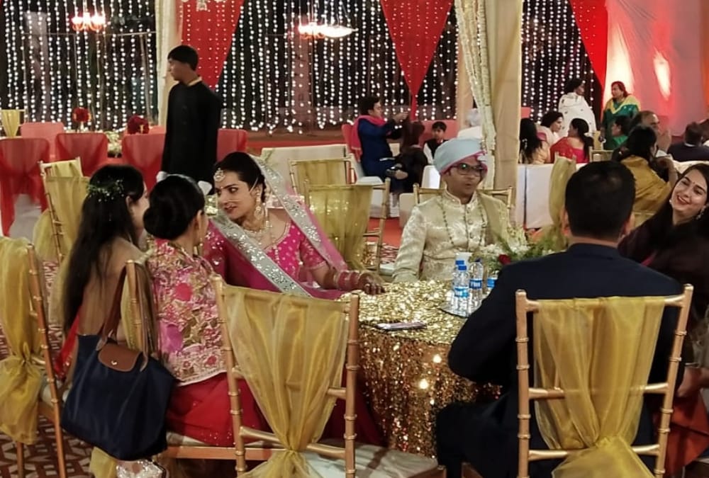 bjp leader ramlal's niece marriage in lucknow.