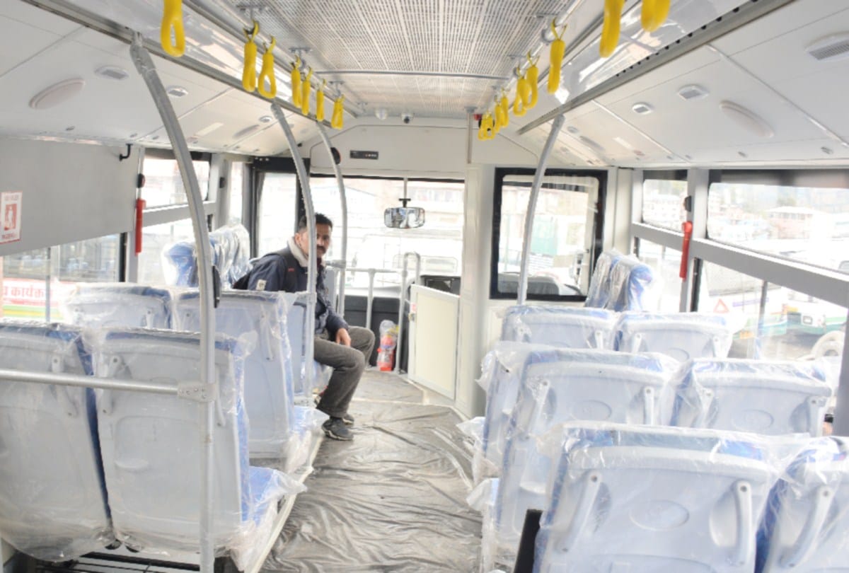 first electric bus service started in shimla city of himacha