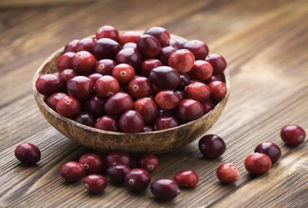 cranberries is beneficial for skin or hair growth