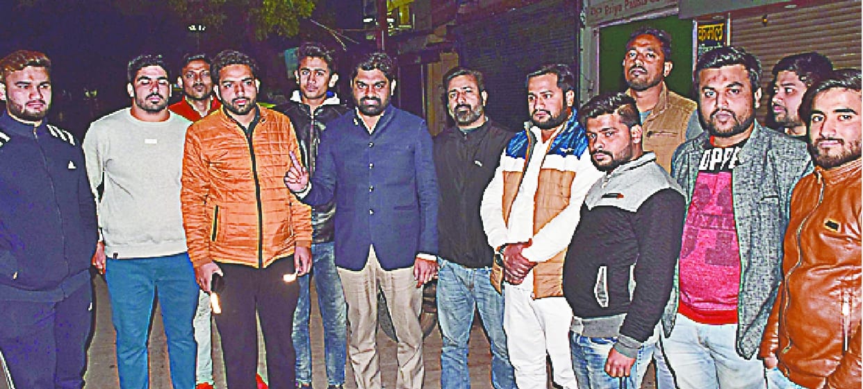 Accused of slapping slogans of Pak Zindabad