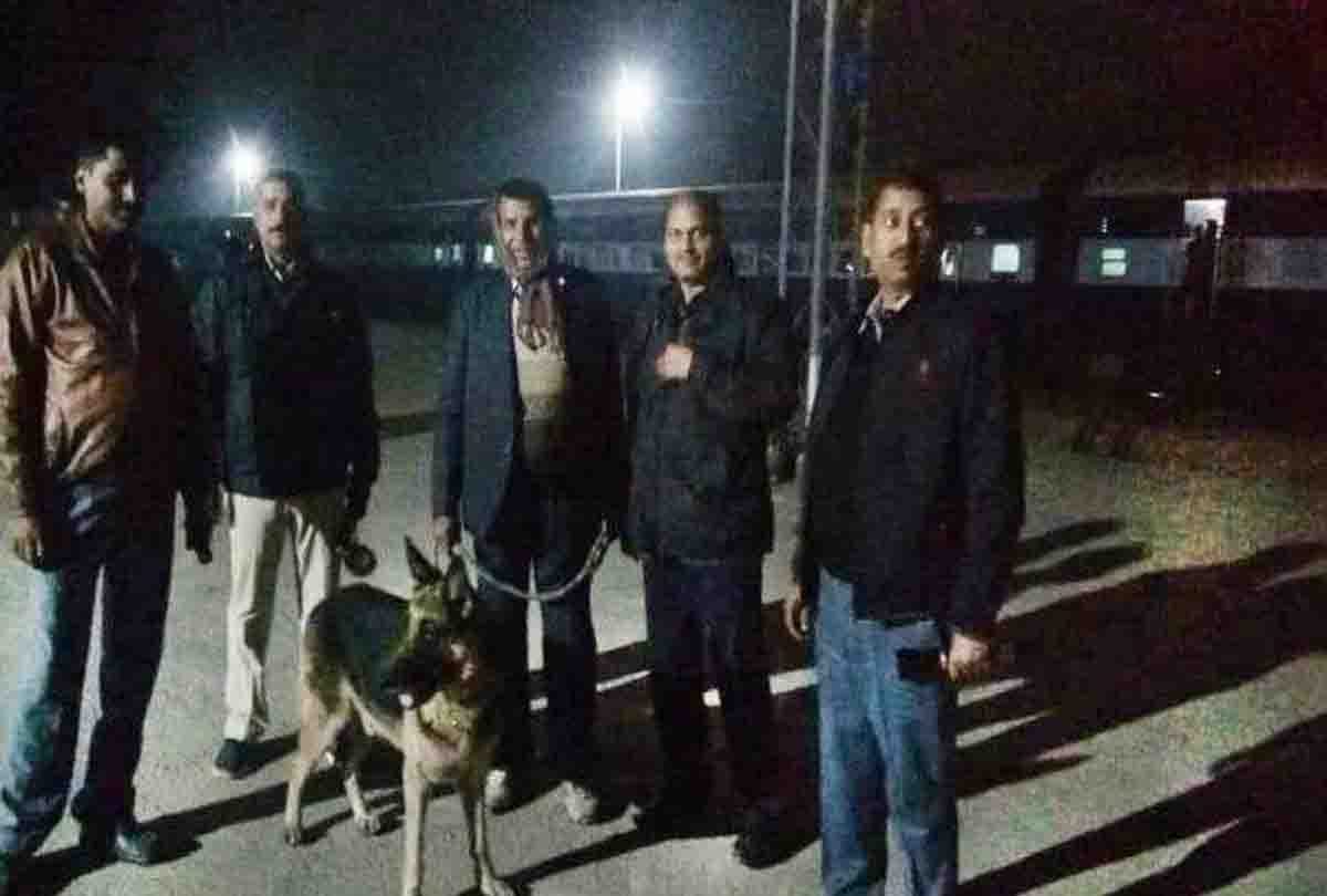 rumour of bomb in gwalior barauni express