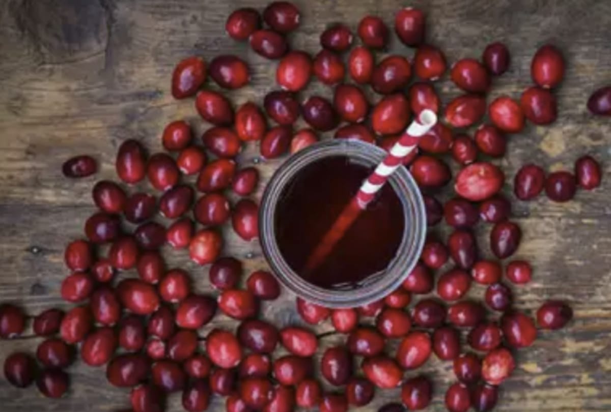 cranberries is beneficial for skin or hair growth