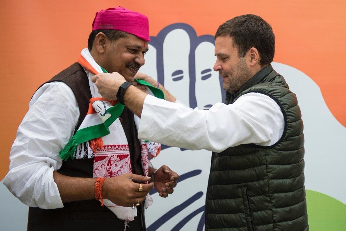 Lok Sabha elections 2019: MP Kirti Azad met Rahul Gandhi, will be join Congress today