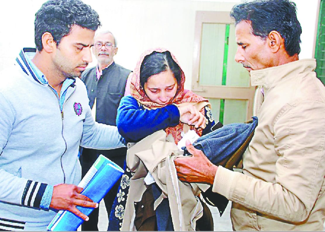 The forensic team opened Kuldeep's room