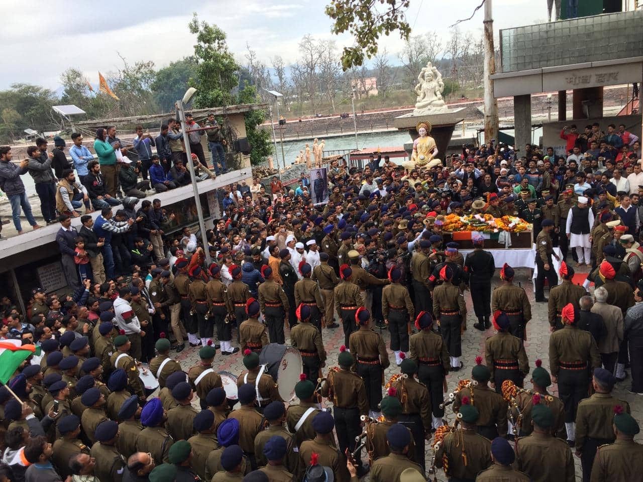Naushera IED blast Martyr Major Chitresh bisht cremation life story