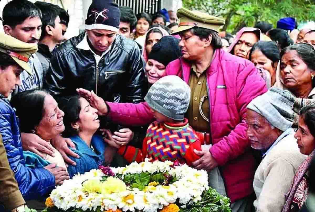 viral posts on social media about pulwama attack Martyrs
